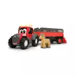 ABC: Massey Ferguson állatszállító traktor fénnyel és hanggal - Simba Toys