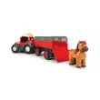 ABC: Massey Ferguson állatszállító traktor fénnyel és hanggal - Simba Toys