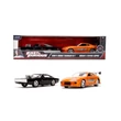 Kép 1/2 - Halálos iramban: Twin Pack Dodge Charger R/T és Toyota Supra fém járgányok dupla csomag 1/32 - Simba Toys