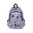 Kép 1/3 - St.Right Paws háromrekeszes iskolatáska, hátizsák 39x27x17cm