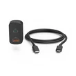 Kép 1/3 - Hama PD univerzális autós type-c töltő (5-20v,65w) FIC E3 200018