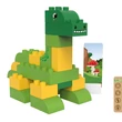 Kép 2/6 - Brontosaurus | építőjáték | 21 db építőkocka | BiOBUDDi BB-0185