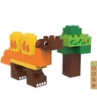 Kép 2/7 - Stegosaurus | építőjáték | 20 db építőkocka | BiOBUDDi BB-0186