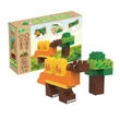 Kép 3/7 - Stegosaurus | építőjáték | 20 db építőkocka | BiOBUDDi BB-0186