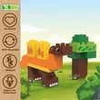 Kép 4/7 - Stegosaurus | építőjáték | 20 db építőkocka | BiOBUDDi BB-0186
