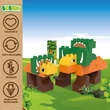 Kép 4/7 - Triceratops | építőjáték | 25 db építőkocka | BiOBUDDi BB-0188