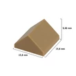 Kép 3/5 - Bézs tetőelemek | építőkocka készlet | 150 db építőkocka | Q-BRiCKS®