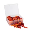 Kép 1/3 - Vegyes építőkocka készlet különböző piros és narancs színekben | építőkocka készlet | 300 db építőkocka | Q-BRiCKS®