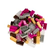 Kép 3/4 - Vegyes építőkocka készlet különleges színekben | építőkocka készlet | 300 db építőkocka | Q-BRiCKS®