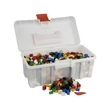 Kép 1/5 - Vegyes építőkocka készlet alapszínekben (alapkockák) | építőkocka készlet | 750 db építőkocka | Q-BRiCKS®