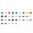 Kép 5/5 - Vegyes építőkocka készlet alapszínekben (alapkockák) | építőkocka készlet | 750 db építőkocka | Q-BRiCKS®