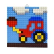 Kép 4/7 - Építőgépes mozaik készlet | mozaik készlet | 753 db mozaik | Q-BRiCKS®