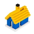 Kép 3/4 - Persely vagy halászcsónak | építőjáték | 200 db építőkocka | Q-BRiCKS®
