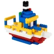 Kép 4/4 - Persely vagy halászcsónak | építőjáték | 200 db építőkocka | Q-BRiCKS®