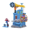 Kép 2/2 - Marvel Stunt Squad: Pókember vs. Zöld Manó kilövőjáték szett - Hasbro