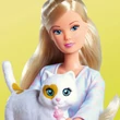 Kép 2/5 - Steffi Love: Szőke hajú Steffi baba cicákkal és kiegészítőkkel 29cm - Simba Toys