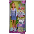 Kép 5/5 - Steffi Love: Szőke hajú Steffi baba cicákkal és kiegészítőkkel 29cm - Simba Toys