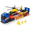 Kép 3/4 - Mentő kamion helikopterrel és autóval - Dickie Toys