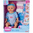 Kép 1/3 - New Born Baby pisilős fiú baba kiegészítőkkel - Simba Toys