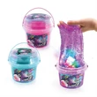 Kép 1/4 - So Slime LED-el világító kozmikus slime vödörben többféle változatban