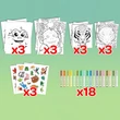 Kép 3/3 - Crayola: POP's 3D-s foglalkoztató színező füzet megakészlet - Dzsungel