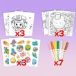 Kép 3/3 - Crayola: POP's 3D-s foglalkoztató színező füzet - űrutazás