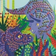 Kép 2/4 - Sycomore Stick'N Fun Dinoszauruszos mozaikkép készítő szett