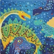 Kép 3/4 - Sycomore Stick'N Fun Dinoszauruszos mozaikkép készítő szett