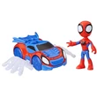Kép 3/4 - Pókember: Póki és csodálatos barátai - Pókember akciófigura járművel - Hasbro