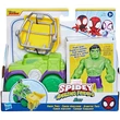 Kép 1/4 - Pókember: Póki és csodálatos barátai - Hulk akciófigura járművel - Hasbro