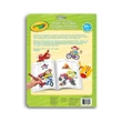 Kép 2/2 - Crayola Mini Kids: Járgányok 32 oldalas színezőfüzet matricákkal