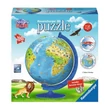 Kép 1/2 - Földgömb puzzle a világ állataival 180db-os - Ravensburger
