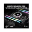 CORSAIR Memória VENGEANCE RGB PRO DDR4 32GB 3600MHz C18 SL (Kit of 2), SPD 2666MHz, fekete