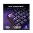 CORSAIR Vezetékes Billentyűzet Gaming, K65 PRO MINI RGB 65%, Optical-Mechanical, US, szürke