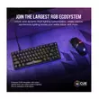 CORSAIR Vezetékes Billentyűzet Gaming, K65 PRO MINI RGB 65%, Optical-Mechanical, US, szürke