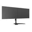 MULTIBRACKETS Asztali állvány (2 képernyős rögzítőkar), M VESA Desktopmount Dual Stand 24-32" (max.VESA: 200x100 mm)