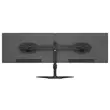 MULTIBRACKETS Asztali állvány (2 képernyős rögzítőkar), M VESA Desktopmount Dual Stand 24-32" (max.VESA: 200x100 mm)