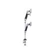 MULTIBRACKETS 4 karos asztali konzol, M VESA Gas Lift Arm Quad Silver (15-32", max.VESA: 100x100 mm, 10 kg)