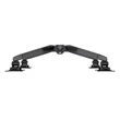 MULTIBRACKETS 4 karos asztali konzol, M VESA Gas Lift Arm Quad Black (15-32", max.VESA: 100x100 mm, 10 kg)