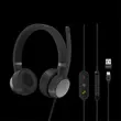 LENOVO Go Wired ANC Headset (Thunder Black)