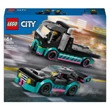 Kép 1/8 - LEGO® City: Versenyautó és autószállító teherautó (60406)