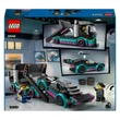 Kép 2/8 - LEGO® City: Versenyautó és autószállító teherautó (60406)