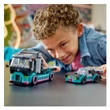 Kép 4/8 - LEGO® City: Versenyautó és autószállító teherautó (60406)