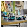 Kép 5/8 - LEGO® City: Versenyautó és autószállító teherautó (60406)