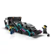 Kép 7/8 - LEGO® City: Versenyautó és autószállító teherautó (60406)