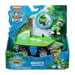 Kép 1/3 - Mancs őrjárat: Jungle Pups Rocky minifigura teknős járművel - Spin Master