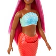 Kép 4/4 - Barbie Dreamtopia: Sellő baba rózsaszín hajjal és korallszínű uszonnyal - Mattel