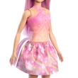 Kép 4/5 - Barbie Dreamtopia: Unikornis baba rózsaszín ruhában - Mattel