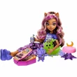 Kép 2/6 - Monster High: Creepover Party Clawdeen Wolf baba kiegészítőkkel - Mattel