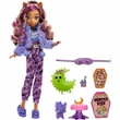 Kép 3/6 - Monster High: Creepover Party Clawdeen Wolf baba kiegészítőkkel - Mattel
